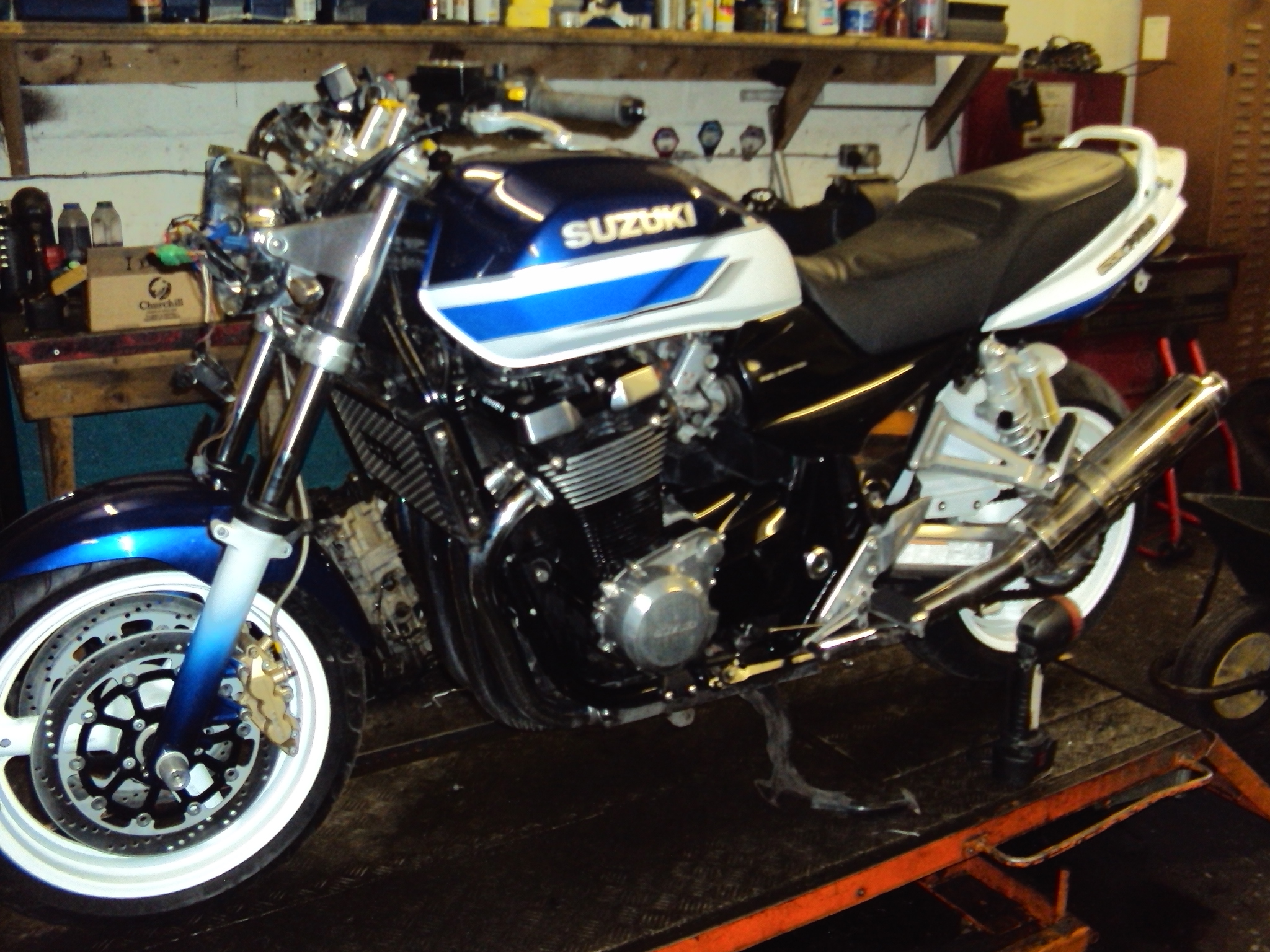 Honda motorcycle breaker